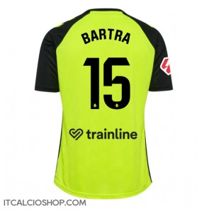 Real Betis Marc Bartra #15 Seconda Maglia 2024-25 Manica Corta